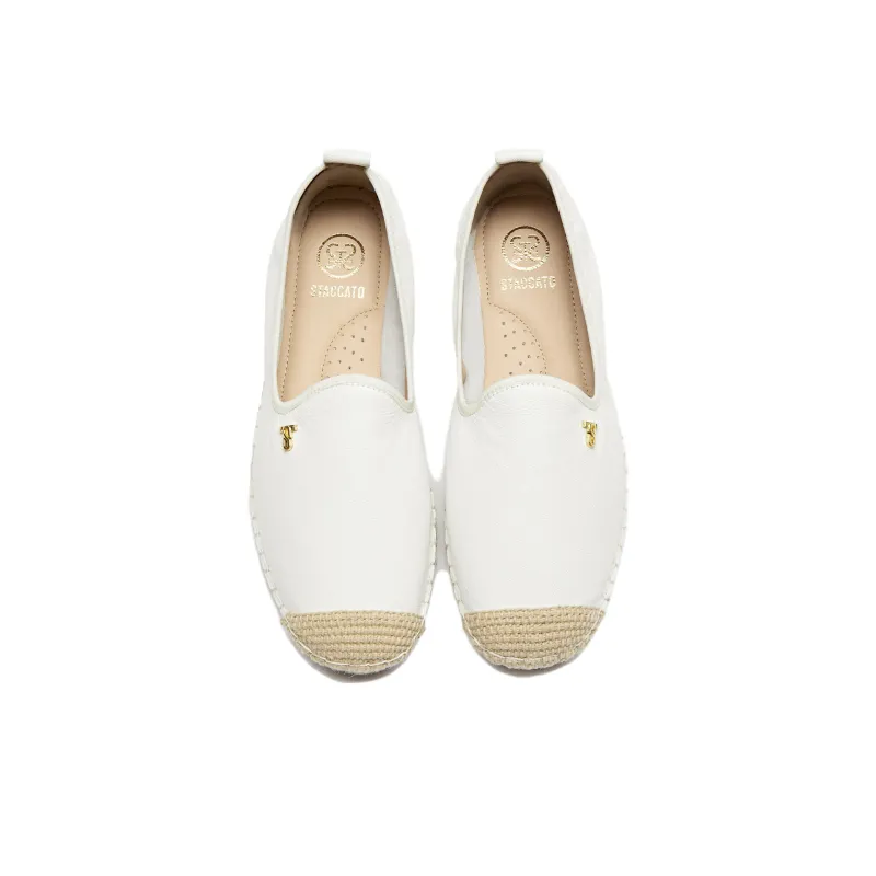 Staccato Espadrilles Women's Cream White/Moonlight Silver-3