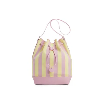 CHARLES&KEITH Fabric Crossbody Bag Extra Large Women's Yellow Yellow/Multi Composite Color