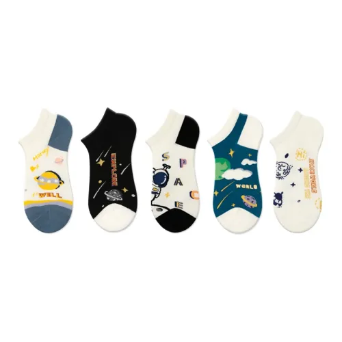 RUMEE FOR No Show Socks Unisex 5 Pack