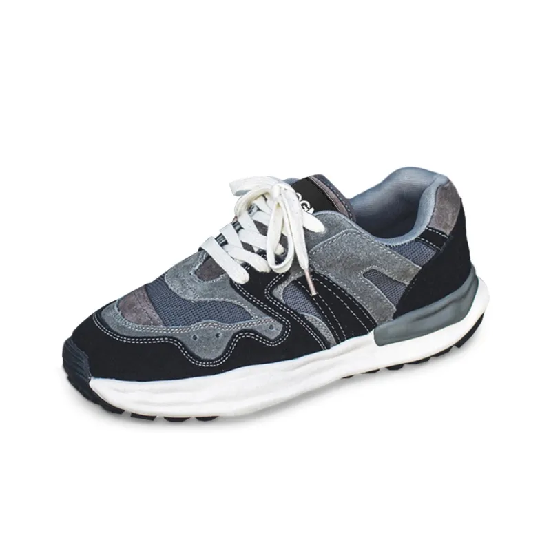 OUGLEMEN Gift Box Set Shock Absorbers With Abrasion Resistant And Slip Resistant Properties Low Top Casual Shoes Men's-6
