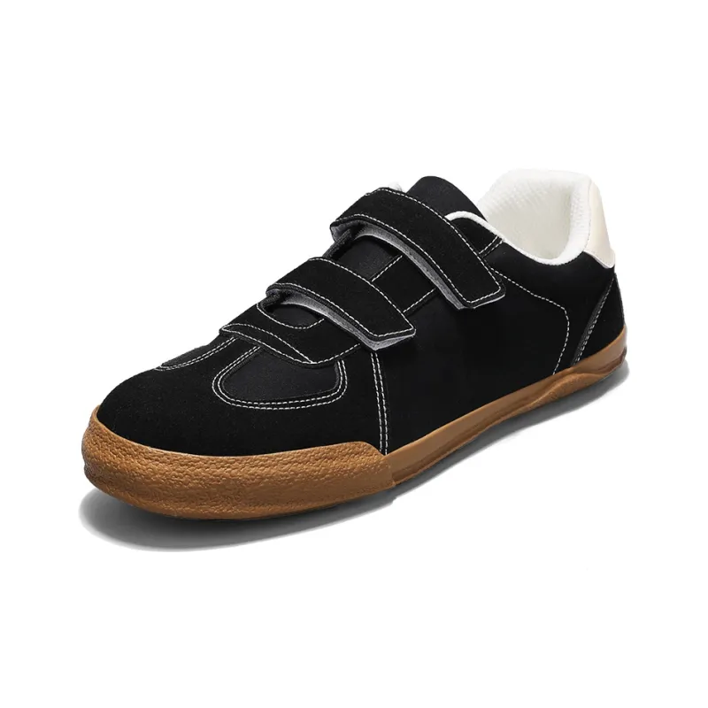 Warrior Wear resistant, Lightweight, Breathable, And Non slip. Low Top Canvas Shoes Unisex Black Rice-2