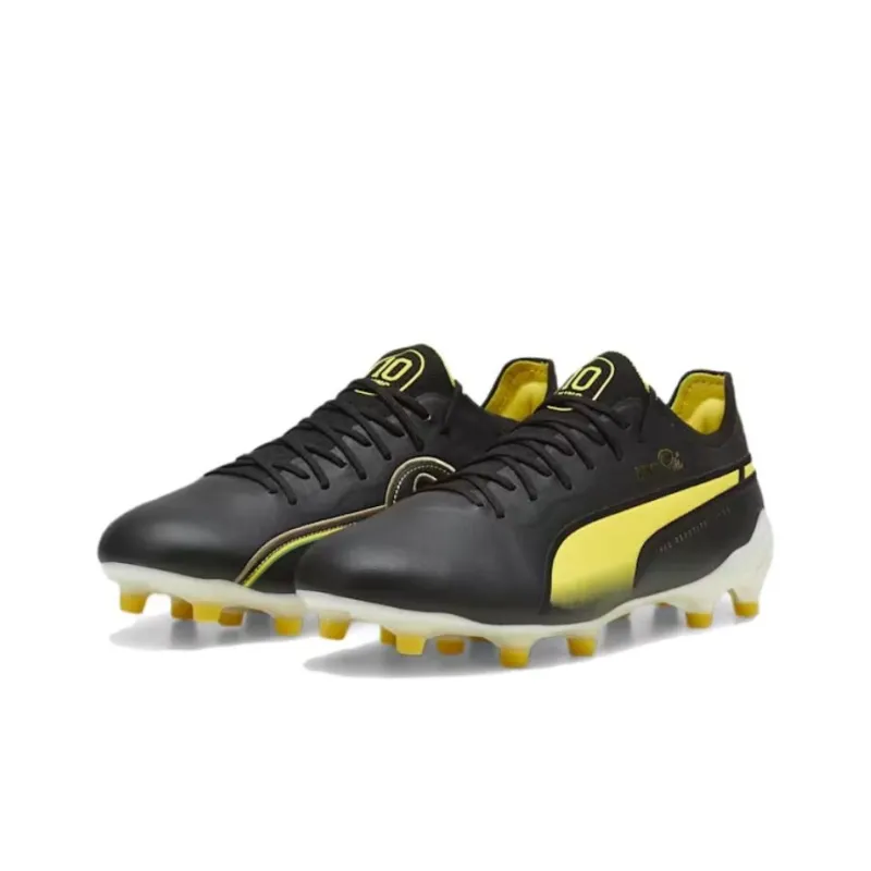 PUMA King Ultimate Pel FG/AG 'Black Yellow'-2