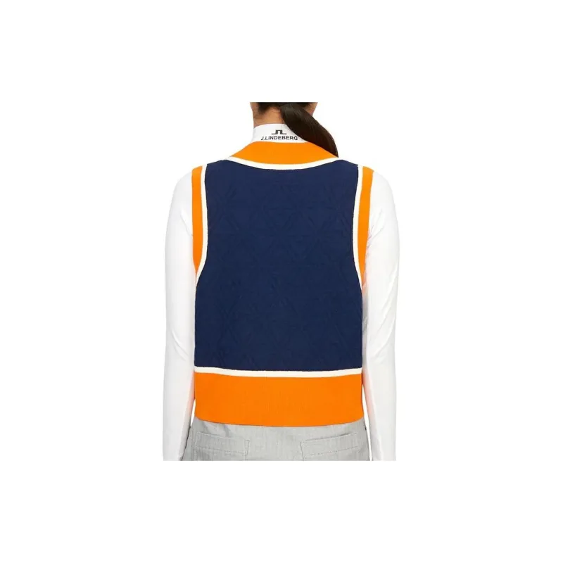 J.Lindeberg Tank Tops Women's Orange-1