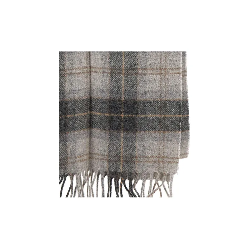BARBOUR Knit Scarves Men's Gray-2
