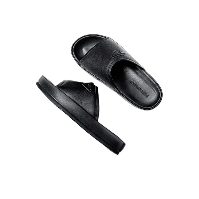 FAIRWHALE Slide Slippers Men's Black-2