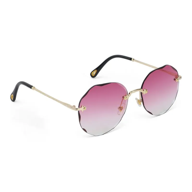 Youyoulan Oval Sunglasses Glass Lenses Unisex-3