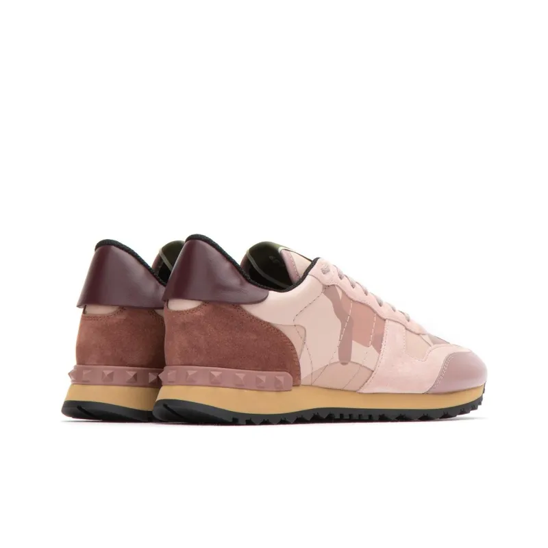 Valentino Women's Rockrunner 'Camo - Rose Pale'-4
