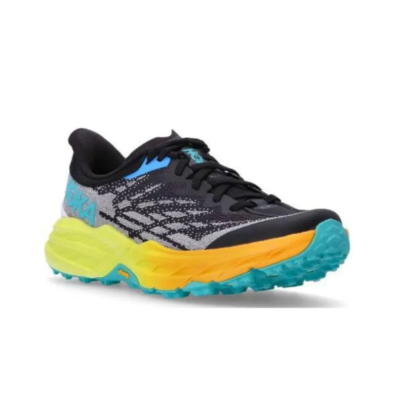 HOKA ONE ONE Speedgoat 5 Black Evening Primrose Women's-2