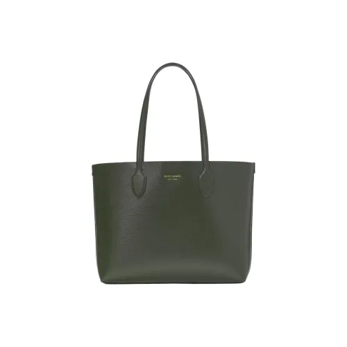 Kate Spade Saffiano Leather Tote Bag Shopping Bag Shoulder Bag Handbag Large Size Women's Potted Landscape Tree Green
