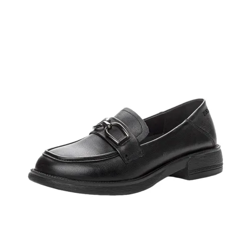 Joshua figure Loafers Women's Black