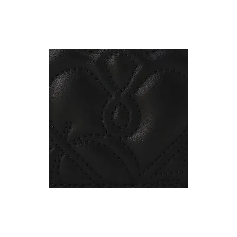 Alexander McQueen Cow Leather Card Holder Women's Black-4