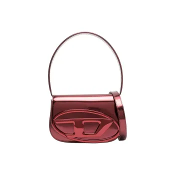DIESEL 1DR Metallic Shoulder Bag