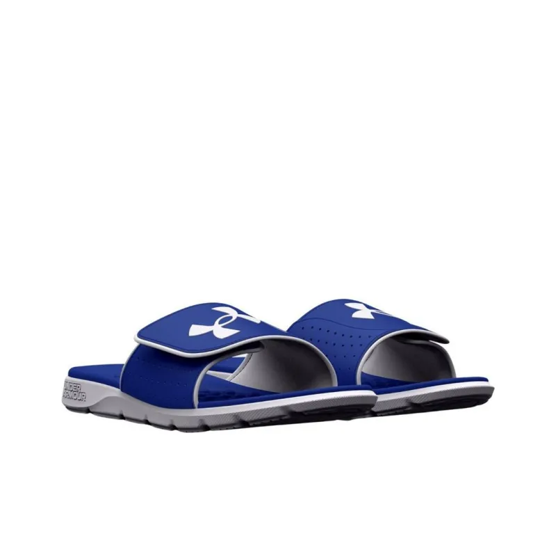 Under Armour Rubber Sole Slide Slippers Men's Blue-2