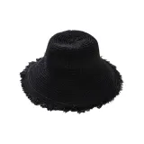 Mrs. Money Straw Hat-Black