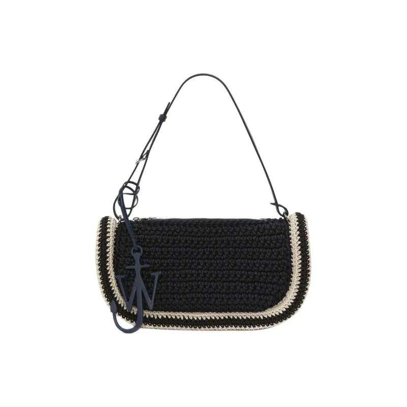 JW Anderson Bumper 15 Crochet Shoulder Bag-0