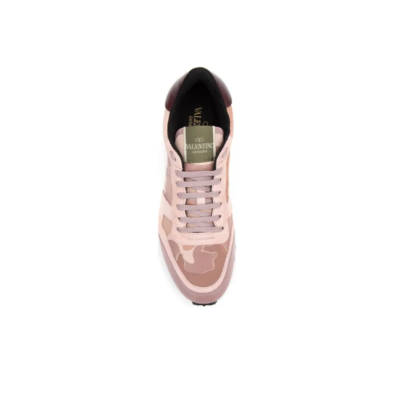 Valentino Women's Rockrunner 'Camo - Rose Pale'-3