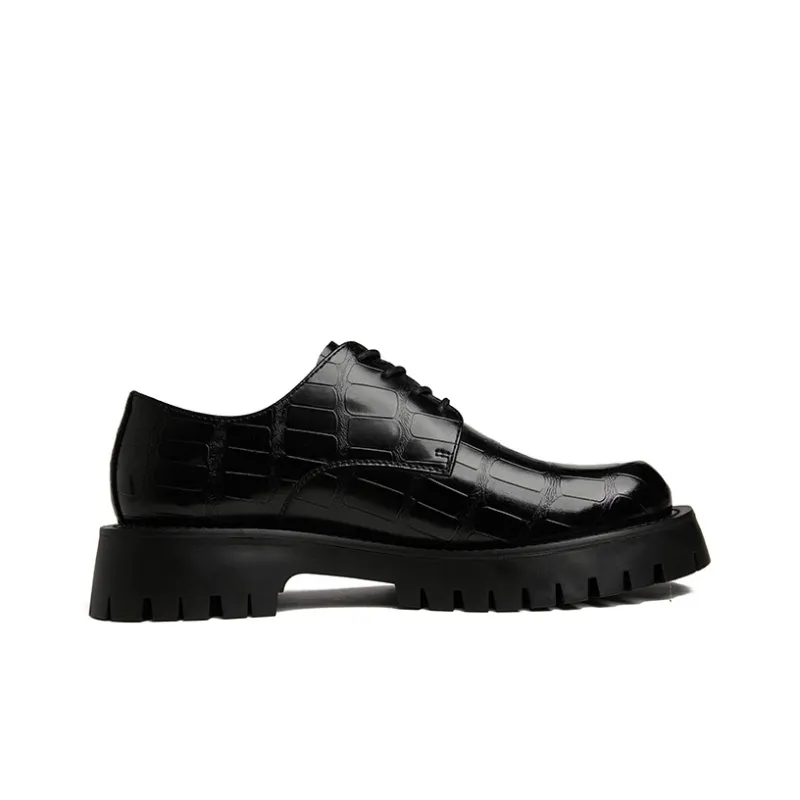 ORP Dress Shoes Men Low Top Black-1