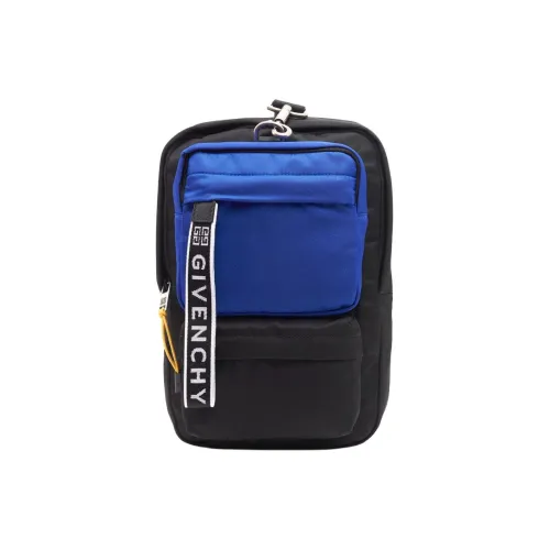Givenchy Polyamide Crossbody Fanny Pack Men's Blue & Black