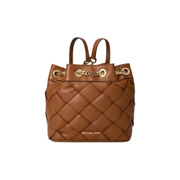 MICHAEL KORS Regina Artificial Leather Backpack Small Size Women's Leather Brown