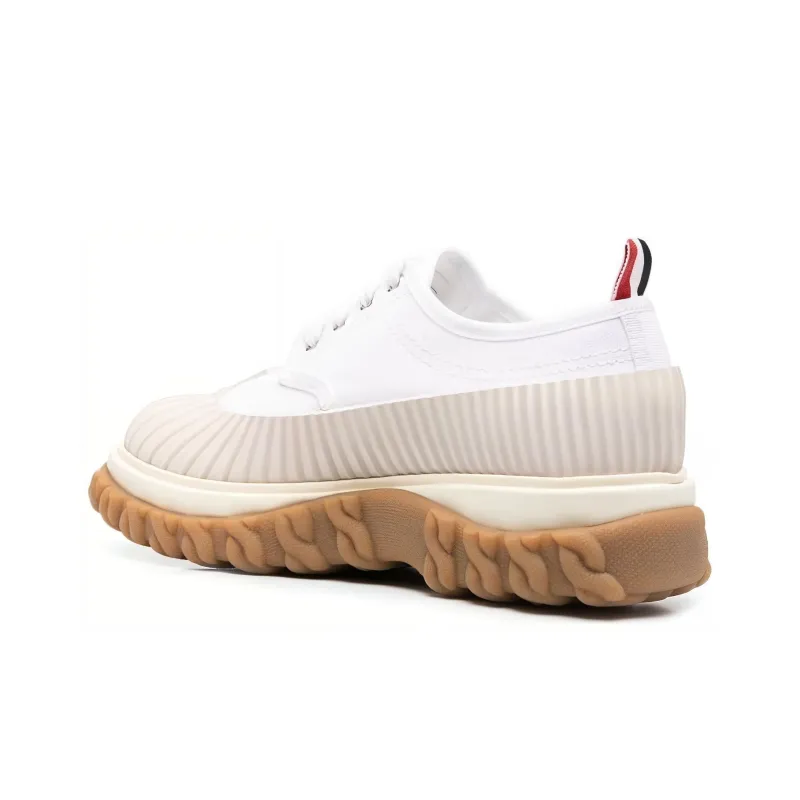 THOM BROWNE Molded-sole Lace-up Duck Shoes-3