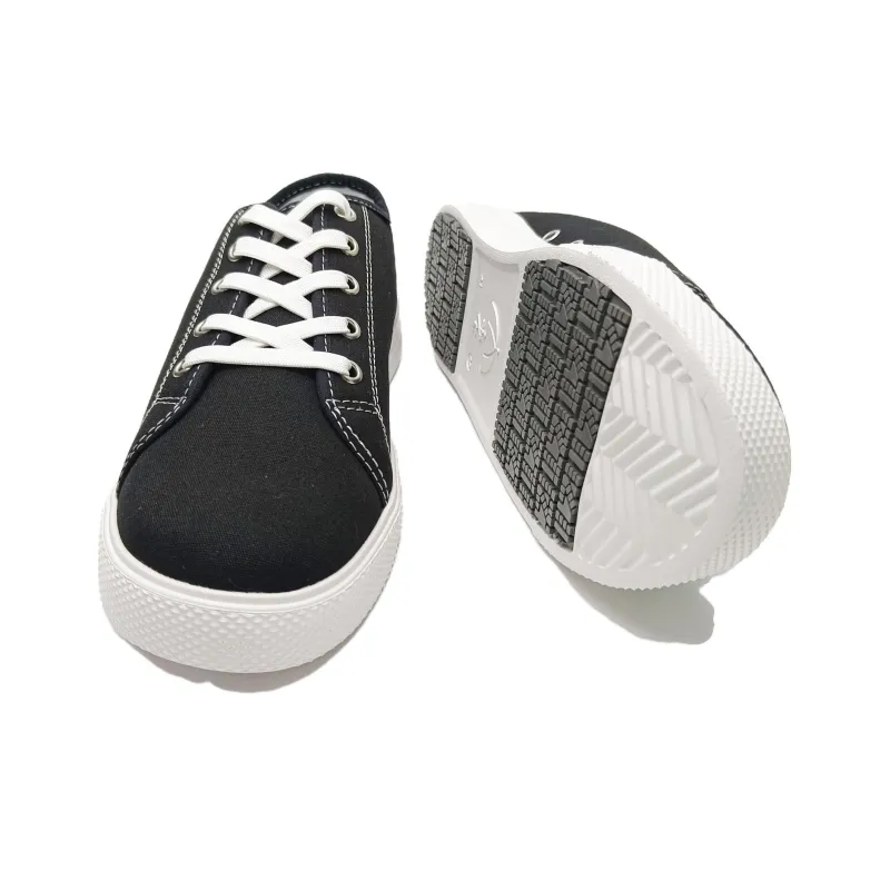 Izt Casual Shoes Anti-Slip And Wear-Resistant Breathable Low-Top Canvas Shoes Unisex Black-6