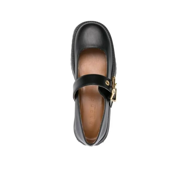 MARNI Buckle Detailed Platform Mary Janes Women's-3