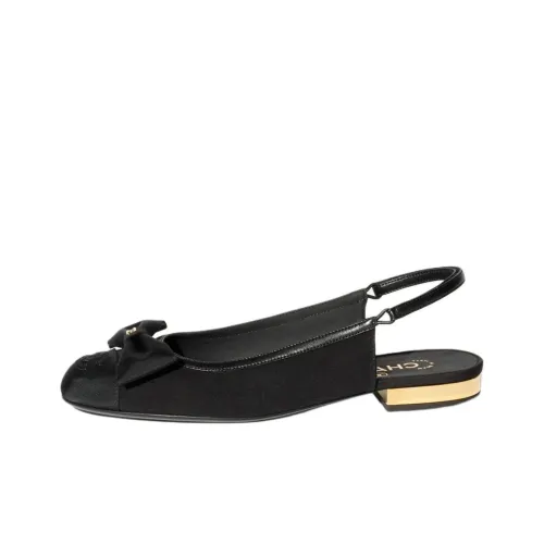 CHANEL Casual Single Shoes 1.5cm Women's Black