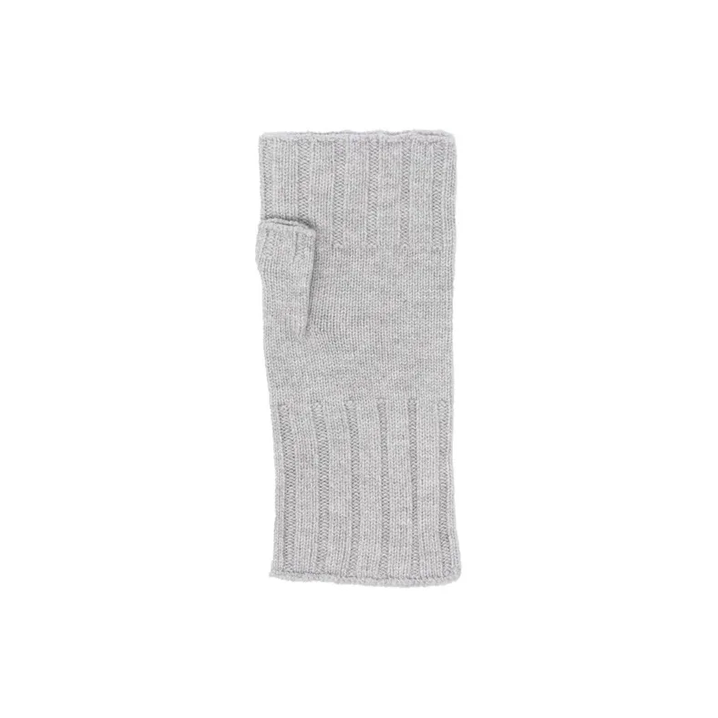 ELEVENTY FIRSTCLASS MADE IN ITALY Knit Gloves Women's Gray-1