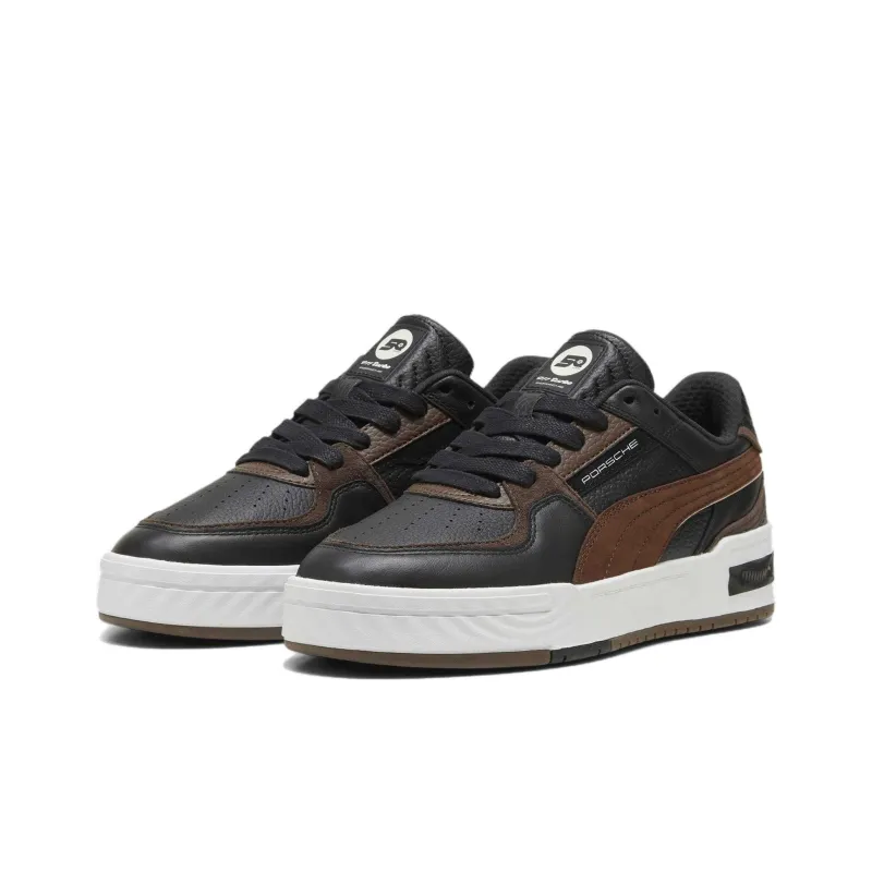 PUMA Ca Pro Porsche Legacy Crush Slip Resistant Cushioning Wear Resistant Low Top Skateboard Shoes Unisex Brown-2