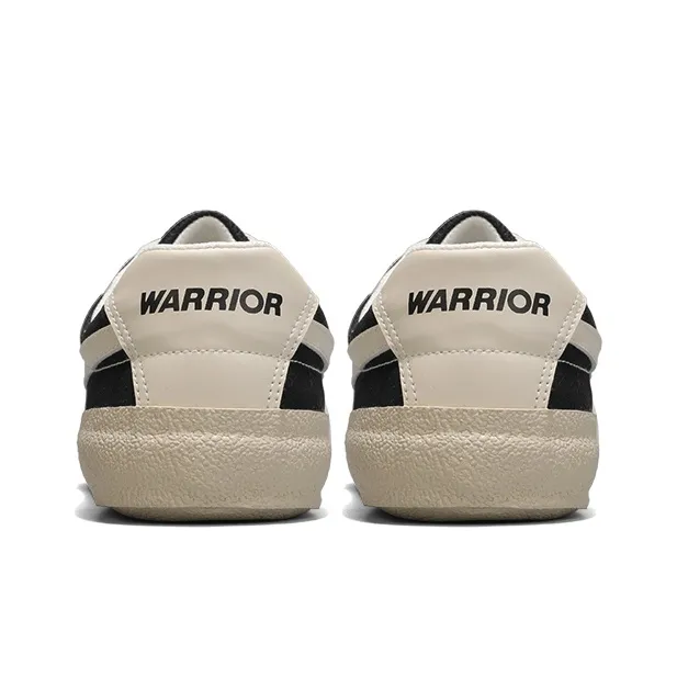 Warrior Wear resistant, Lightweight, Breathable, And Non slip. Low Top Canvas Shoes Unisex Black Rice Dark Beige-4