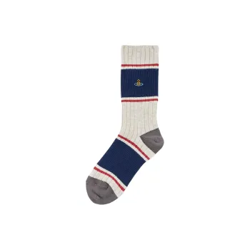 Vivienne Westwood SS24 Mid-Calf Socks Women's 1 Pack White