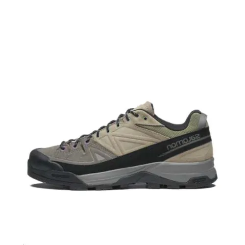 SALOMON X-ALP Leather 'Pewter Vintage Khaki'