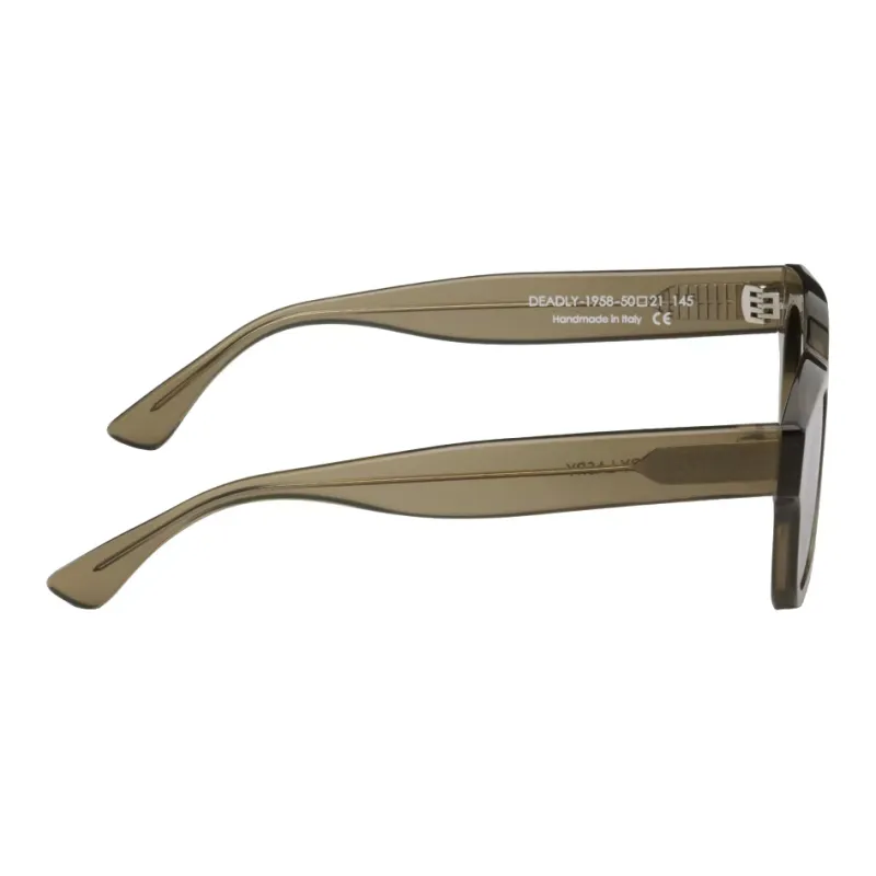 Thierry Lasry Irregular Shape Sunglasses Men's Brown-1