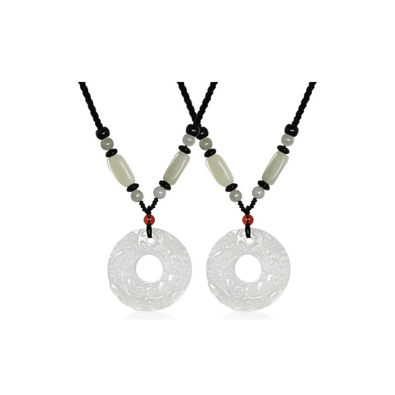 TIG Natural Chalcedony Necklaces Unisex-4