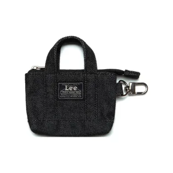 Lee Cotton And Polyester Blend Coin Purse Mini Unisex Black