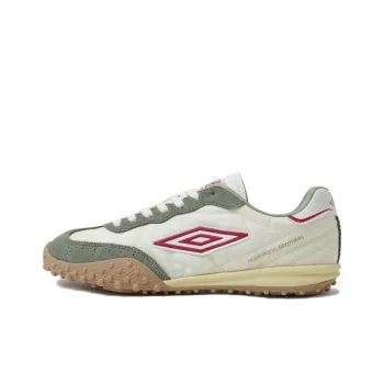 Umbro Hbl First Jogger Cushioning Wear Resistant Low Top Running Shoes Unisex Beige Red