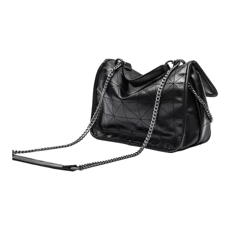 ZARA Polyurethane Hobo Bag Crossbody Bag Shoulder Bag Women's Black-1