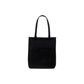 Herschel Nylon Tote Bag Shopping Bag Handbag Large Size Unisex Black