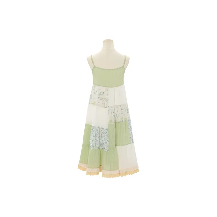 SNBL Slip Dresses Women's Green-1