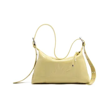MICOCAH PU Tote Bag, Shoulder Bag Regular Women's Cheese Yellow/Apricot Gray/Smoky Ink Black