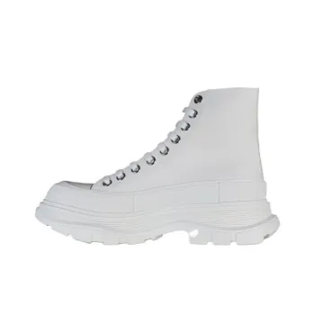 Alexander McQueen Tread Slick High-Top Casual Shoes Men's White