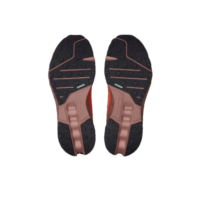 On Running Cloudsurfer Trail Flame Dustrose Women's-5