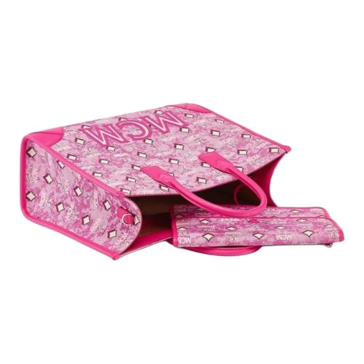 MCM München 'Pink' Tote Bag-3