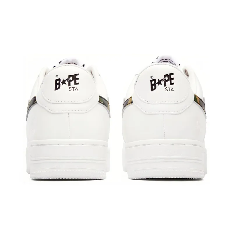 BAPE A BATHING APE Bape Sta Low ABC Camo White Green 2022-2