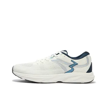 361° QUIKFLAME Slip Resistant Low Top Running Shoes Unisex White Blue