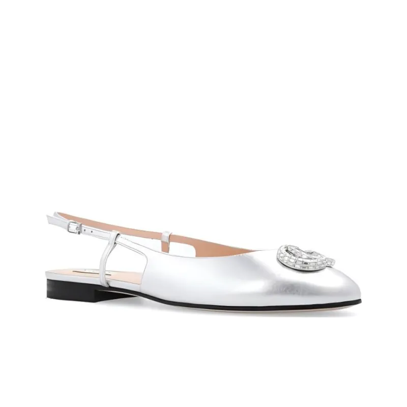 GUCCI Double G Ballerina Shoes-1