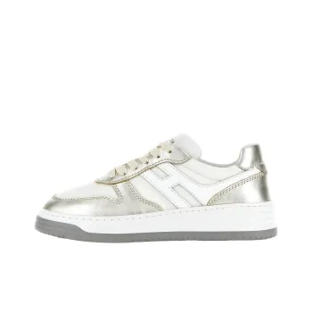 HOGAN H630 Metallic Panelled Low-Top Sneakers Women's