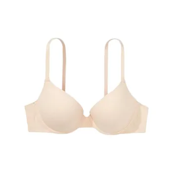 Victoria's Secret PINK 1690 Gathering Style WEAR EVERYWHERE PUSH-UP Bra Women's Champagne