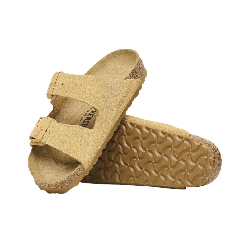 Birkenstock Arizona Slide Slippers Women's Yellow Narrow Fit-4
