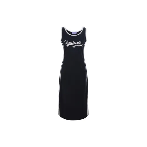 UNIFREE Sleeveless Dresses Women's Navy Blue